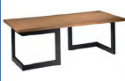 GEO Maple Wood Coffee Table