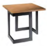 GEO Maple Wood End Table