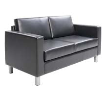 Naples Vinyl Loveseat